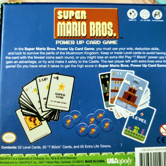 Super Mario card game - Picture 2 of 2